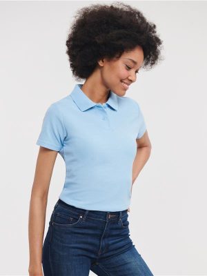 Russell Athletic Classic Ringspun 215 Regular Fit Polo Ladies - Image 47
