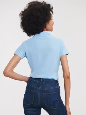 Russell Athletic Classic Ringspun 215 Regular Fit Polo Ladies - Image 48