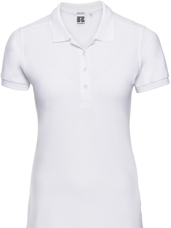 Russell Athletic Stretch Combed 210 Fitted Polo Ladies