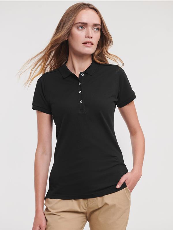Russell Athletic Stretch Combed 210 Fitted Polo Ladies
