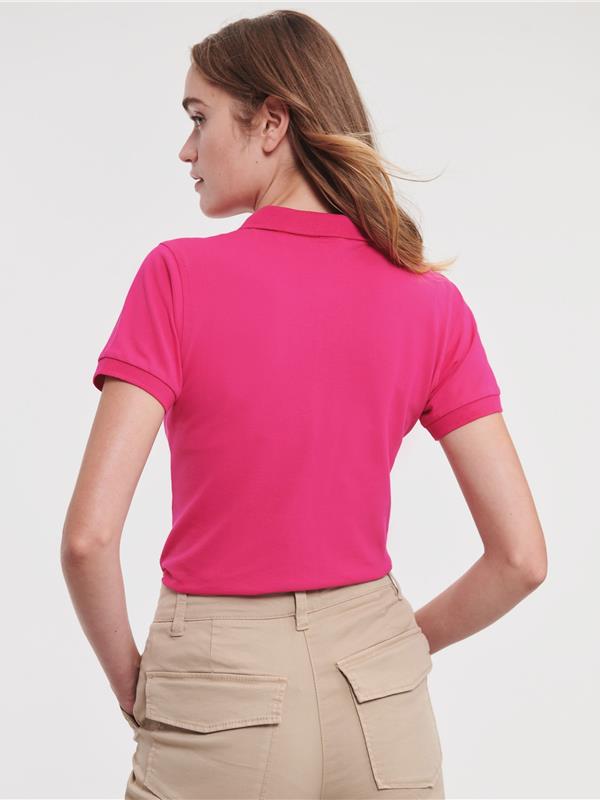Russell Athletic Stretch Combed 210 Fitted Polo Ladies