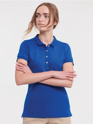Russell Athletic Stretch Combed 210 Fitted Polo Ladies - Image 17