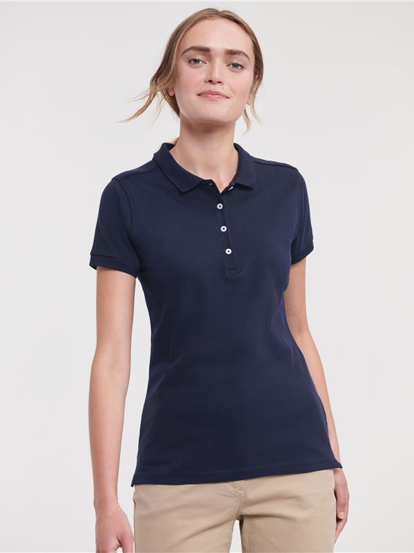 Russell Athletic Stretch Combed 210 Fitted Polo Ladies
