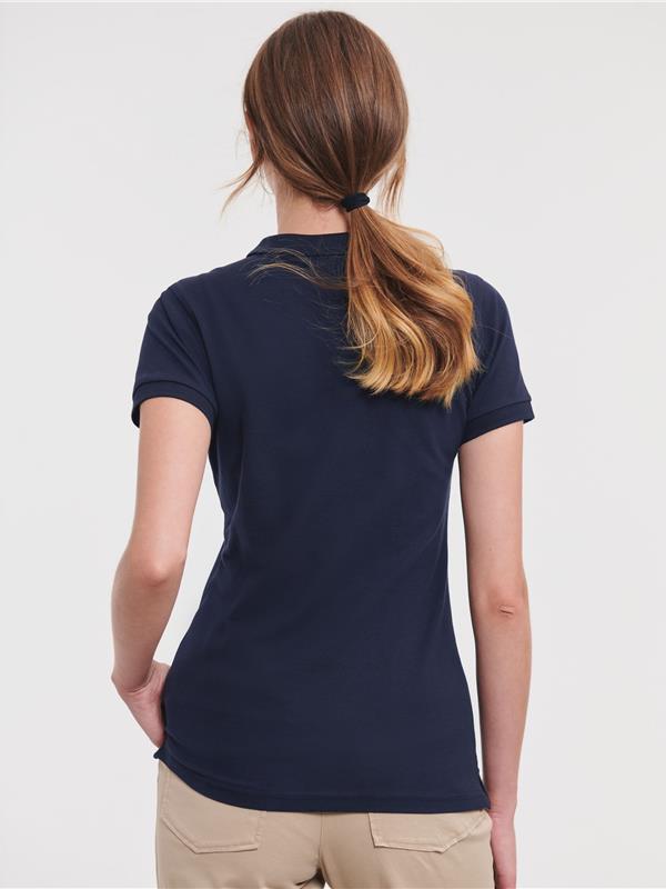 Russell Athletic Stretch Combed 210 Fitted Polo Ladies