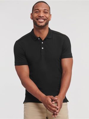 Russell Athletic Stretch Combed 210 Fitted Polo Adult - Image 11