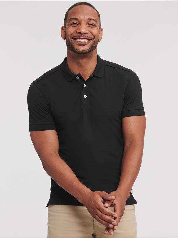 Russell Athletic Stretch Combed 210 Fitted Polo Adult