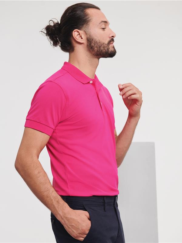 Russell Athletic Stretch Combed 210 Fitted Polo Adult