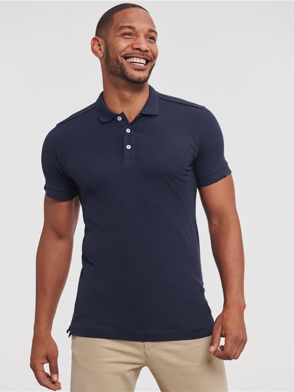 Russell Athletic Stretch Combed 210 Fitted Polo Adult