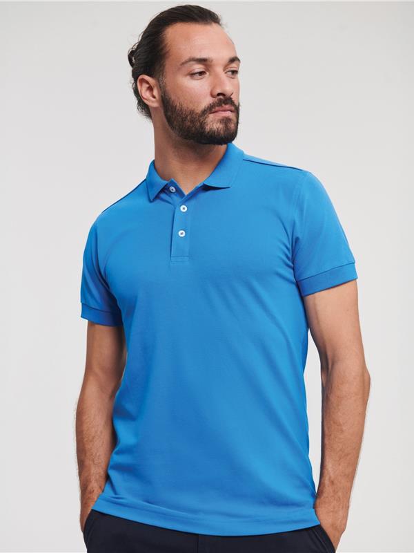 Russell Athletic Stretch Combed 210 Fitted Polo Adult