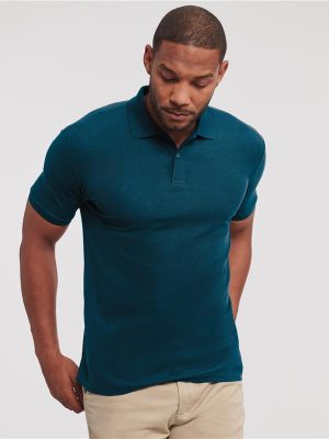 Russell Athletic Authentic Eco Ringspun 180 Regular Fit Polo Adult - Image 41