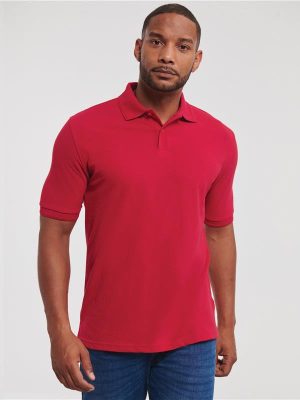 Russell Athletic Hardwearing Ringspun 215 Regular Fit Polo Adult - Image 35