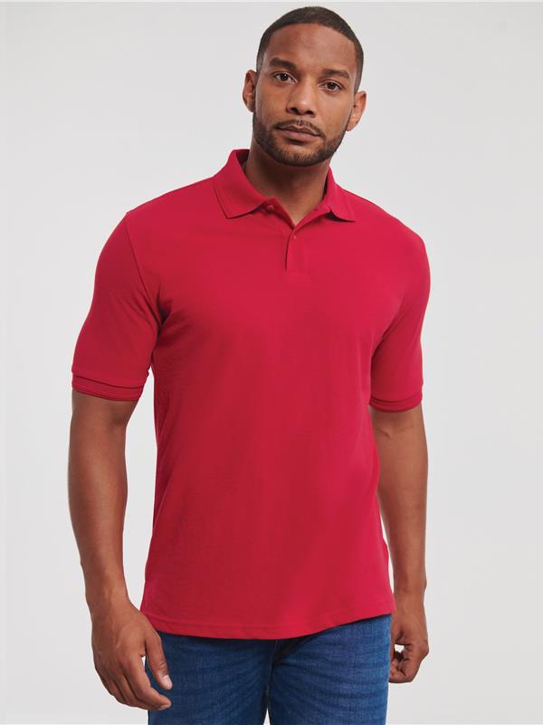 Russell Athletic Hardwearing Ringspun 215 Regular Fit Polo Adult
