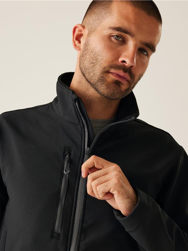 Regatta Honestly Made Recycled 270 2 Layer Printable Softshell FZ Adult