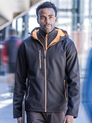 Regatta Professional Navigate 270 2 Layer Hooded Softshell FZ Adult - Image 1