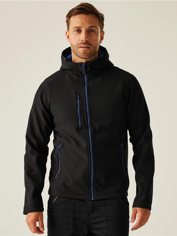 Regatta Professional Navigate 270 2 Layer Hooded Softshell FZ Adult