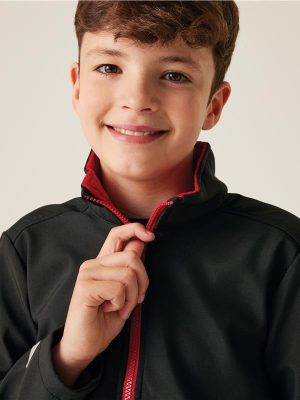 Regatta Professional Ablaze 270 2 Layer Printable Softshell FZ Kids - Image 11