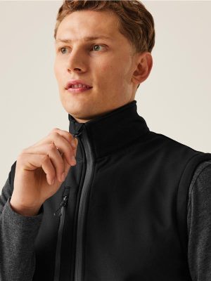 Regatta Honestly Made Recycled 270 2 Layer Printable Softshell Bodywarmer Adult - Image 6