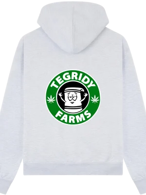 Rick and Morty Towely Tegridy Farms Hoodie - Image 2