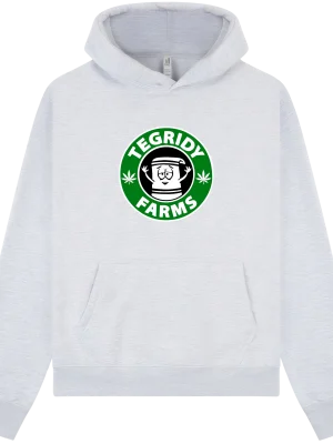 Rick and Morty Towely Tegridy Farms Hoodie - Image 1