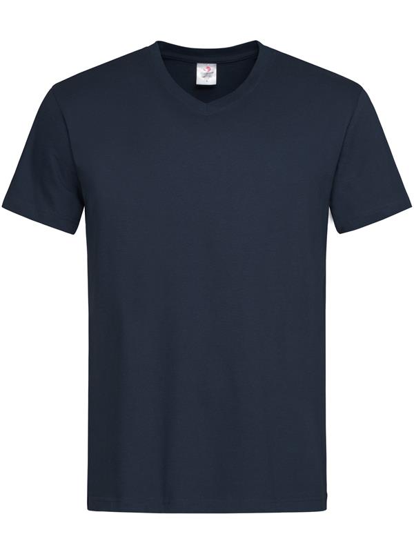 Stedman Classic Ringspun 155 Regular Fit V Neck Tee Adult