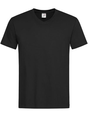 Stedman Classic Ringspun 155 Regular Fit V Neck Tee Adult - Image 2