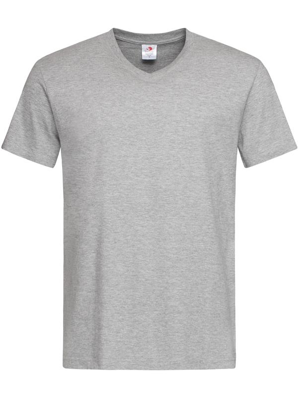 Stedman Classic Ringspun 155 Regular Fit V Neck Tee Adult
