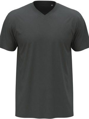 Stedman Classic Ringspun 155 Regular Fit V Neck Tee Adult - Image 14