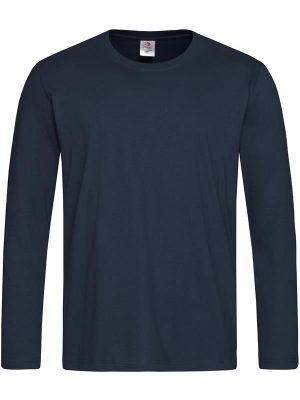 Stedman Classic Ringspun 155 Regular Fit LS Tee Adult - Image 3