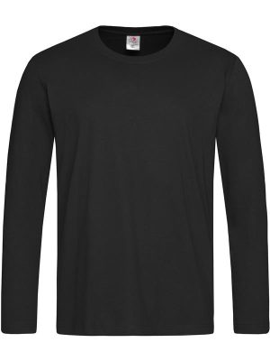 Stedman Classic Ringspun 155 Regular Fit LS Tee Adult - Image 2