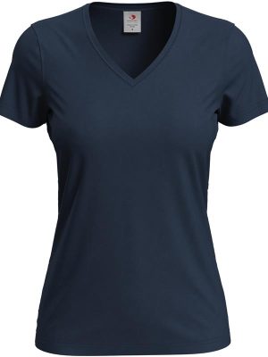 Stedman Classic Ringspun 155 Regular Fit V Neck Tee Ladies - Image 4