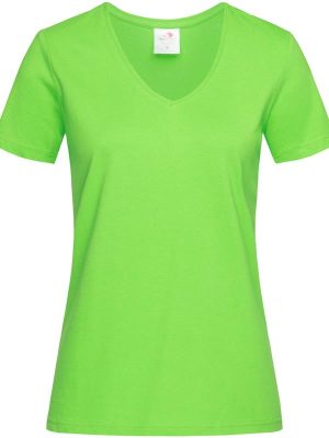 Stedman Classic Ringspun 155 Regular Fit V Neck Tee Ladies - Image 10