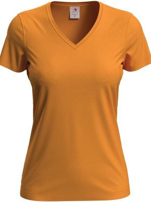 Stedman Classic Ringspun 155 Regular Fit V Neck Tee Ladies - Image 13