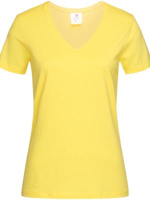 Stedman Classic Ringspun 155 Regular Fit V Neck Tee Ladies - Image 19