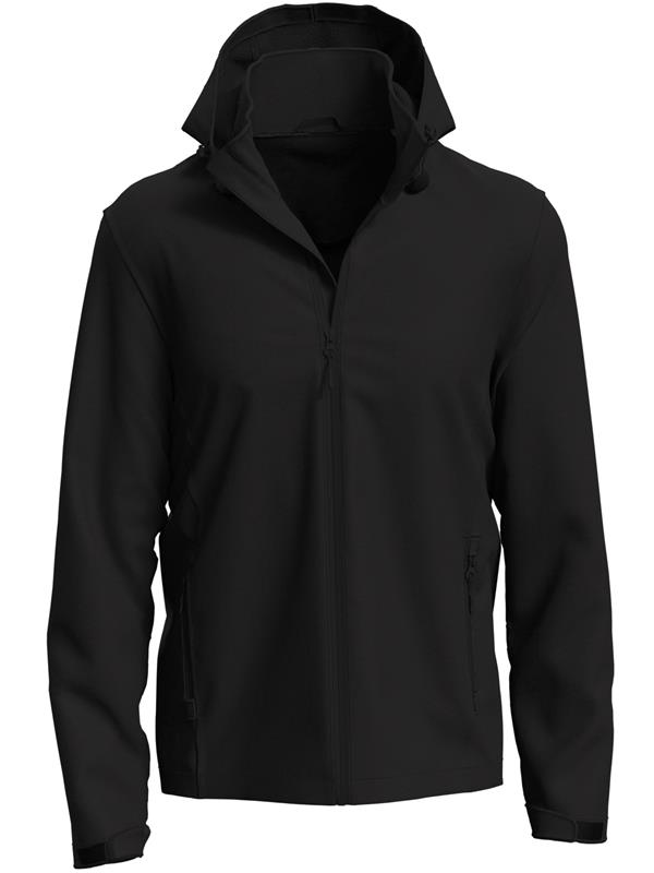 Stedman Lux 250 Hooded Softshell FZ Adult