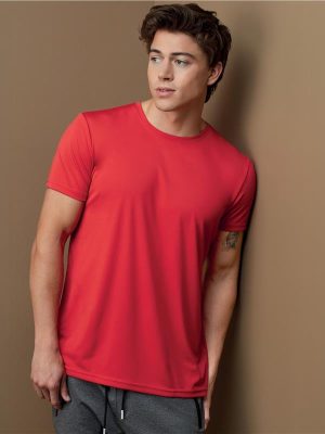 Stedman Sports Polyester 140 Fitted Tee Adult - Image 1