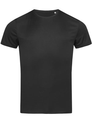 Stedman Sports Polyester 140 Fitted Tee Adult - Image 3