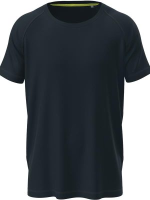 Stedman Mesh Raglan Polyester 140 Regular Fit Tee Adult - Image 3