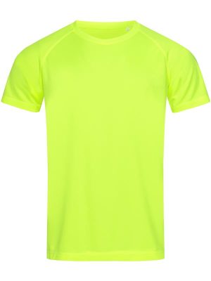 Stedman Mesh Raglan Polyester 140 Regular Fit Tee Adult - Image 5