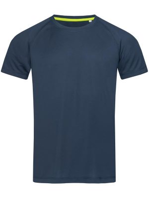 Stedman Mesh Raglan Polyester 140 Regular Fit Tee Adult - Image 8