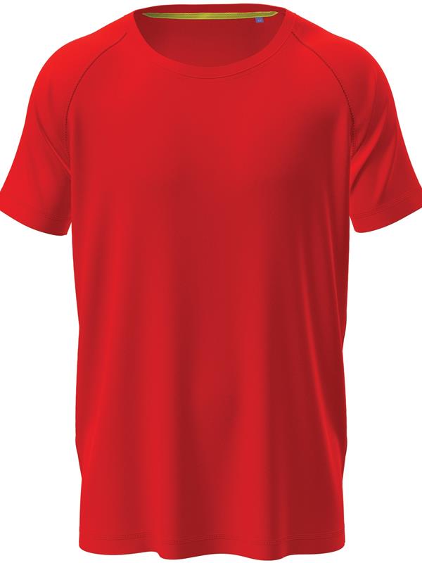 Stedman Mesh Raglan Polyester 140 Regular Fit Tee Adult