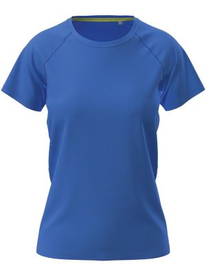 Stedman Mesh Raglan Polyester 140 Regular Fit Tee Ladies - Image 4