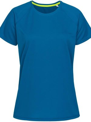 Stedman Mesh Raglan Polyester 140 Regular Fit Tee Ladies - Image 5