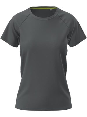 Stedman Mesh Raglan Polyester 140 Regular Fit Tee Ladies - Image 9