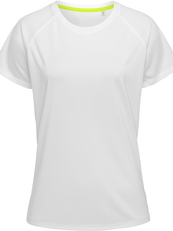 Stedman Mesh Raglan Polyester 140 Regular Fit Tee Ladies