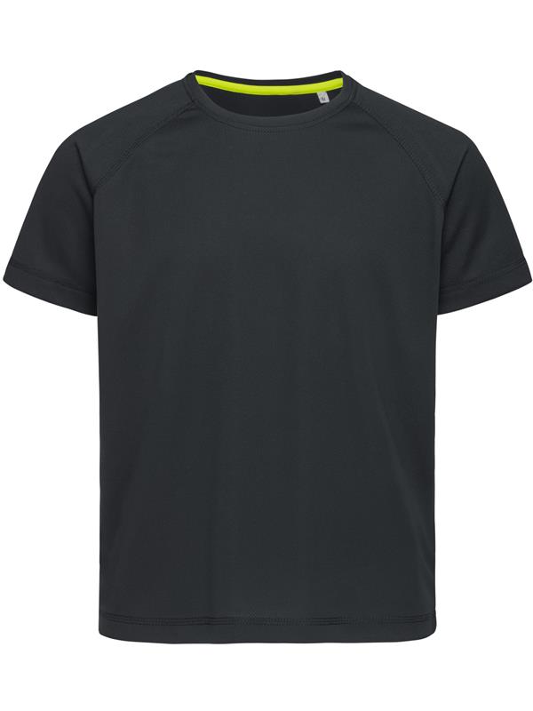 Stedman Mesh Raglan Polyester 140 Regular Fit Tee Kids