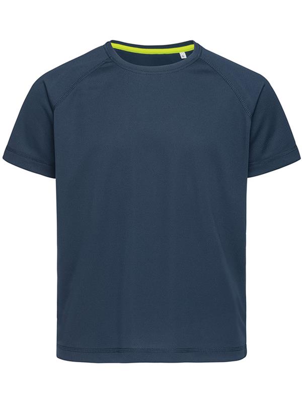 Stedman Mesh Raglan Polyester 140 Regular Fit Tee Kids
