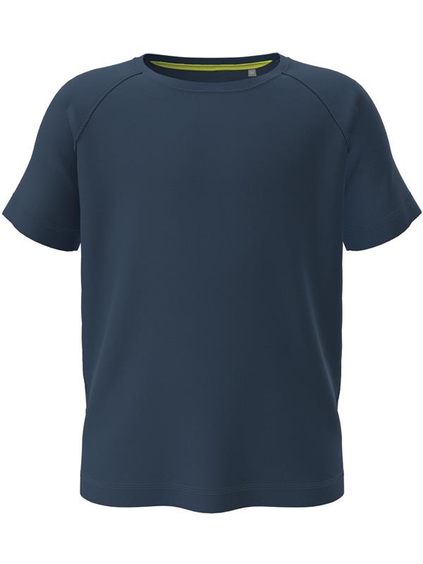 Stedman Mesh Raglan Polyester 140 Regular Fit Tee Kids