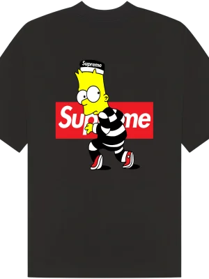 Supreme Bart Criminal T-Shirt - Image 2