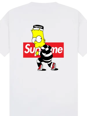 Supreme Bart Criminal T-Shirt - Image 6
