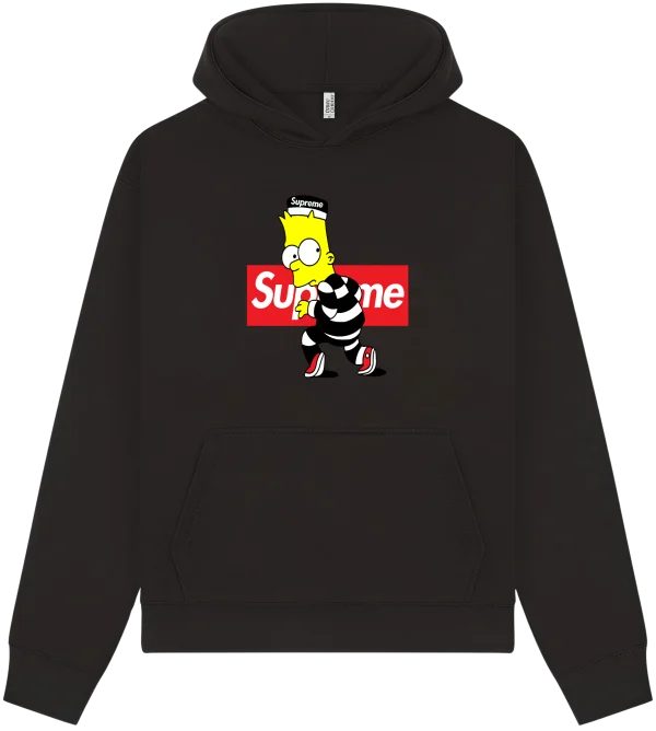 Supreme Bart Criminal Hoodie